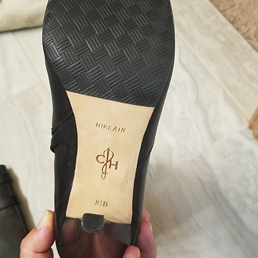 cole haan nike air knee high boots